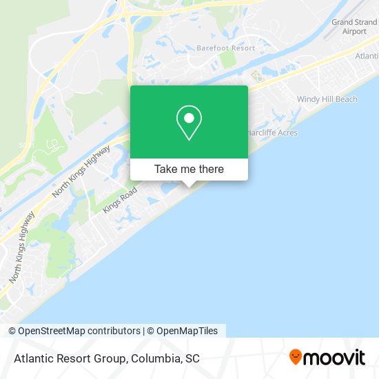 Atlantic Resort Group map
