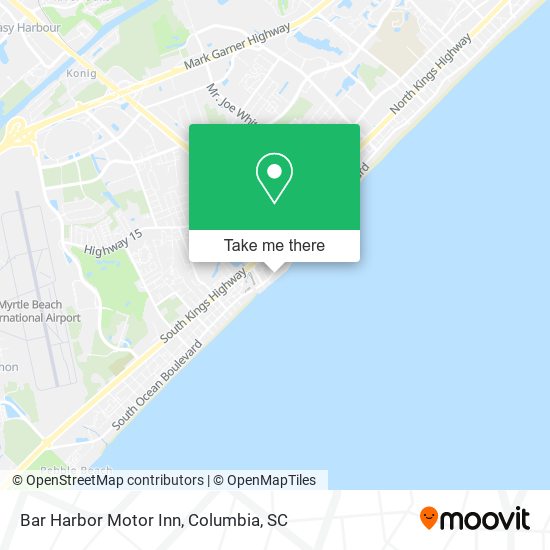 Bar Harbor Motor Inn map