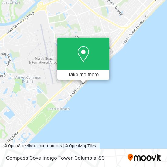 Mapa de Compass Cove-Indigo Tower