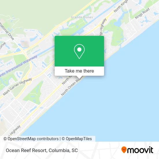 Ocean Reef Resort map