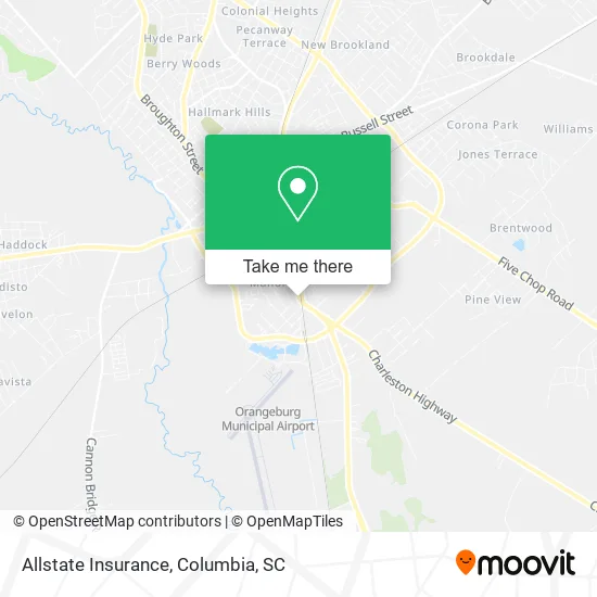 Allstate Insurance map