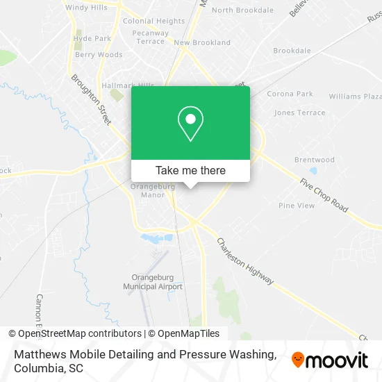 Matthews Mobile Detailing and Pressure Washing map