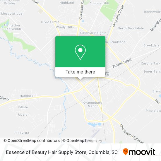 Mapa de Essence of Beauty Hair Supply Store