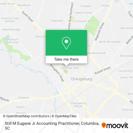 Still M Eugene Jr Accounting Practitioner map