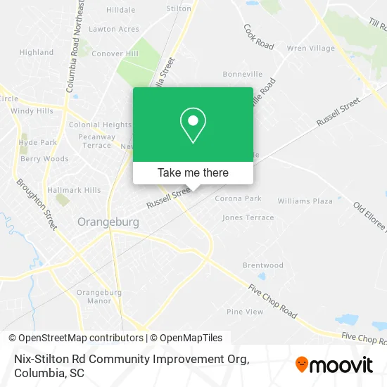 Nix-Stilton Rd Community Improvement Org map