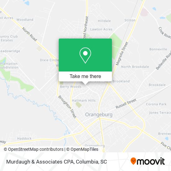Mapa de Murdaugh & Associates CPA