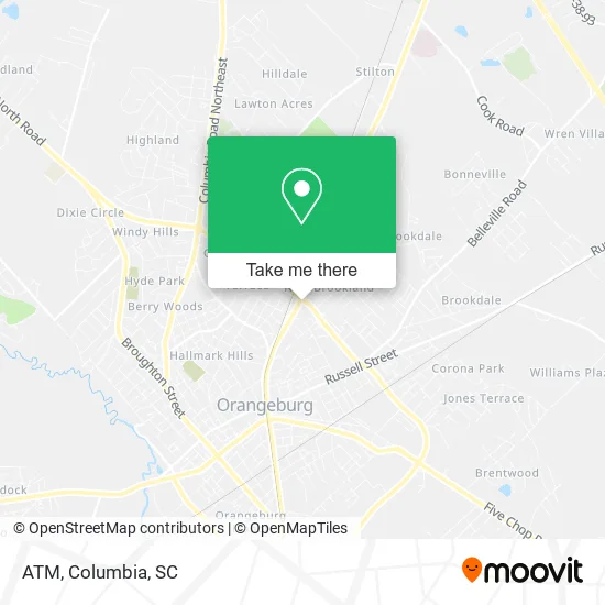 ATM map