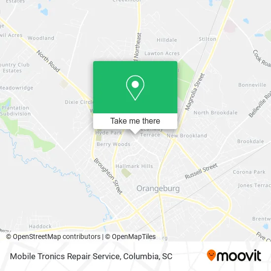 Mobile Tronics Repair Service map