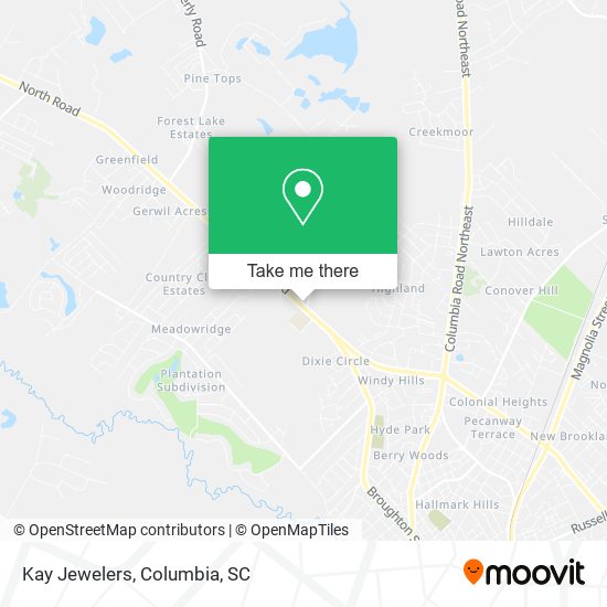 Mapa de Kay Jewelers