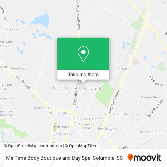 Me Time Body Boutique and Day Spa map