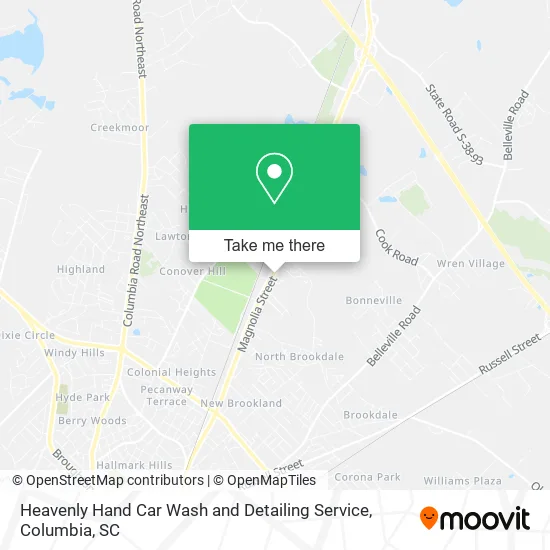 Heavenly Hand Car Wash and Detailing Service map