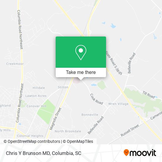 Chris Y Brunson MD map