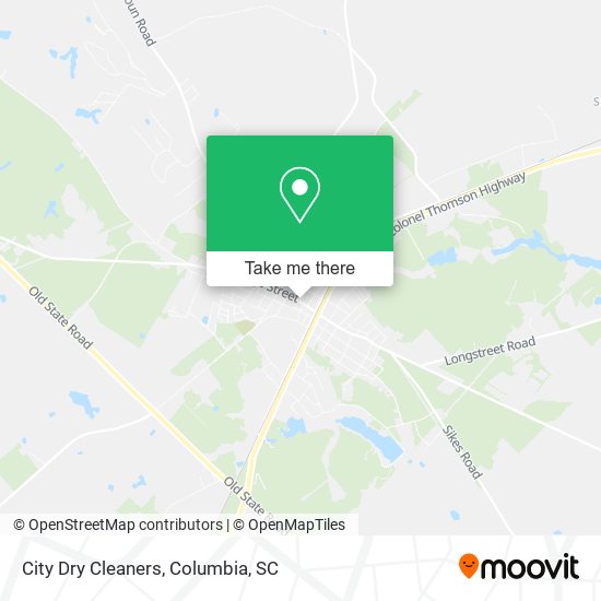 City Dry Cleaners map