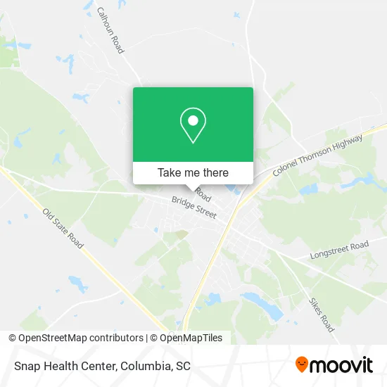 Snap Health Center map