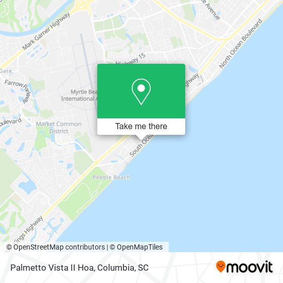 Mapa de Palmetto Vista II Hoa
