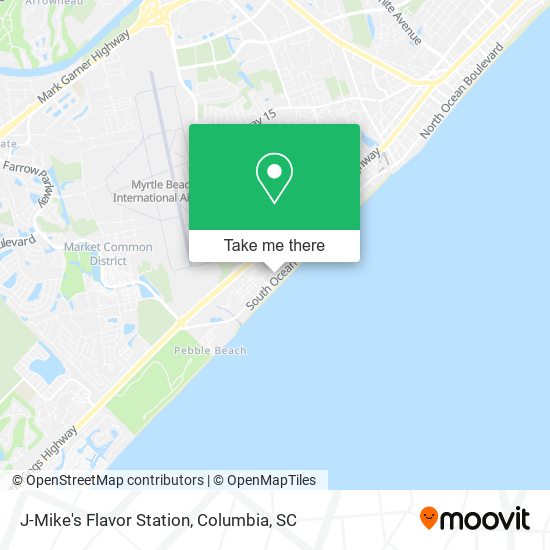 Mapa de J-Mike's Flavor Station