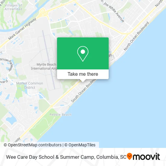 Wee Care Day School & Summer Camp map