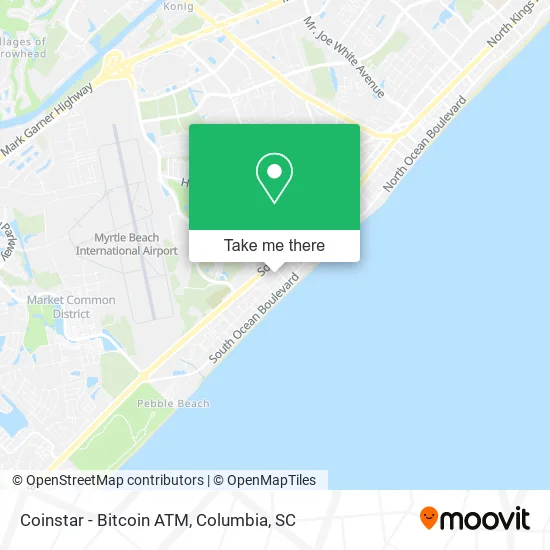 Coinstar - Bitcoin ATM map