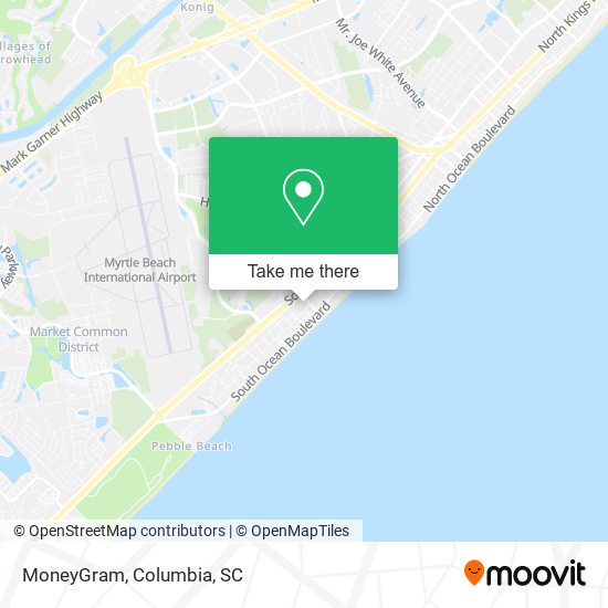 MoneyGram map