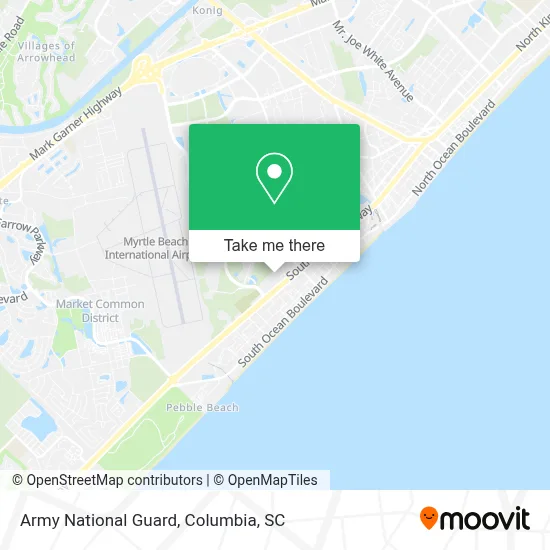 Army National Guard map