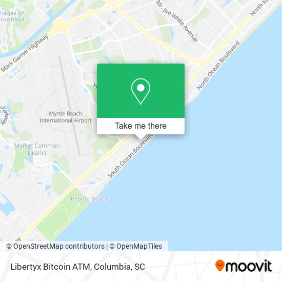 Libertyx Bitcoin ATM map
