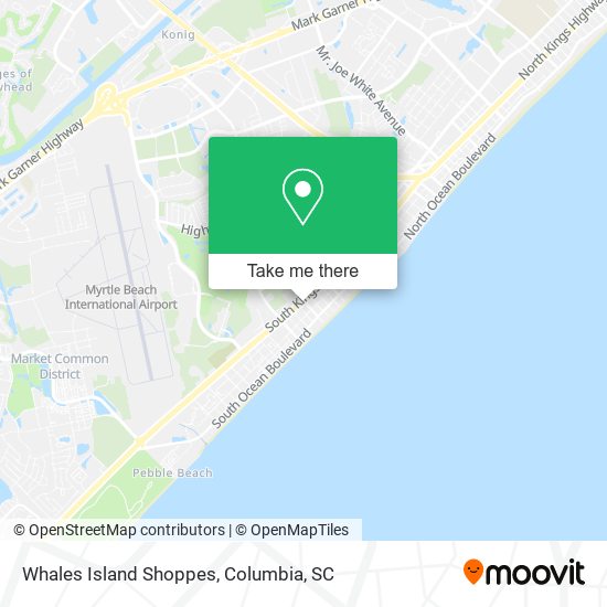 Whales Island Shoppes map