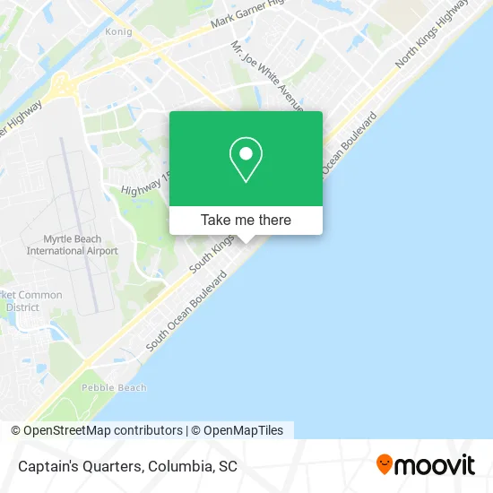 Captain's Quarters map