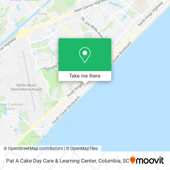 Pat A Cake Day Care & Learning Center map