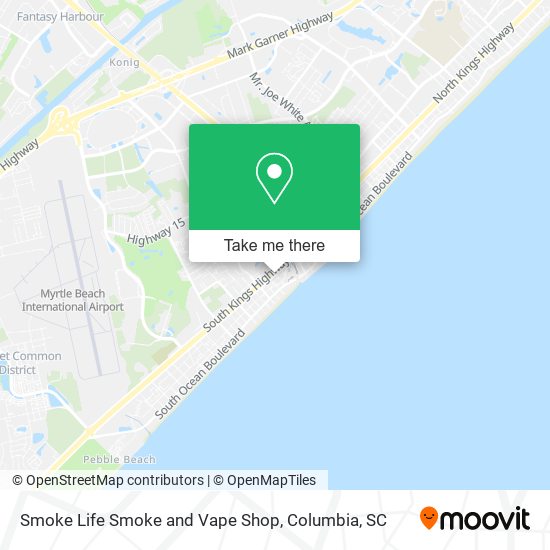 Smoke Life Smoke and Vape Shop map