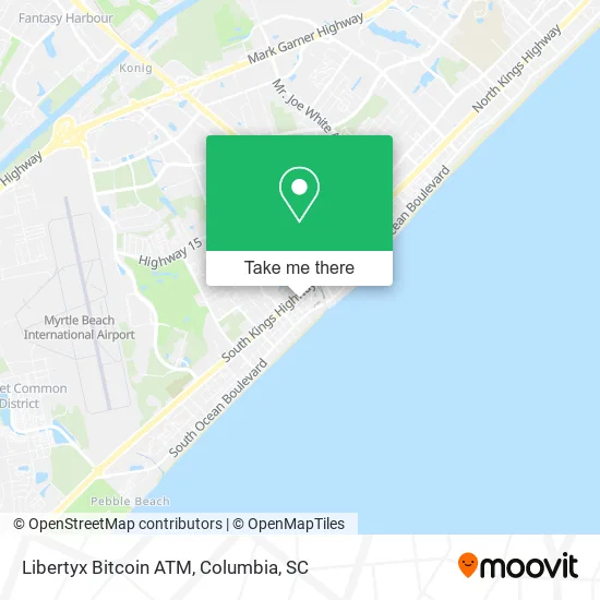 Libertyx Bitcoin ATM map