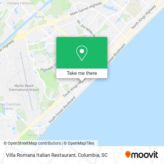 Villa Romana Italian Restaurant map