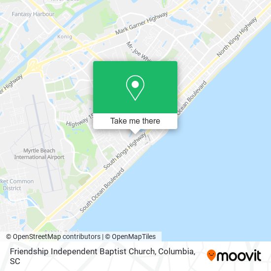 Mapa de Friendship Independent Baptist Church