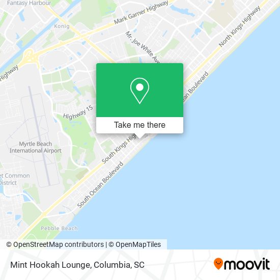 Mint Hookah Lounge map
