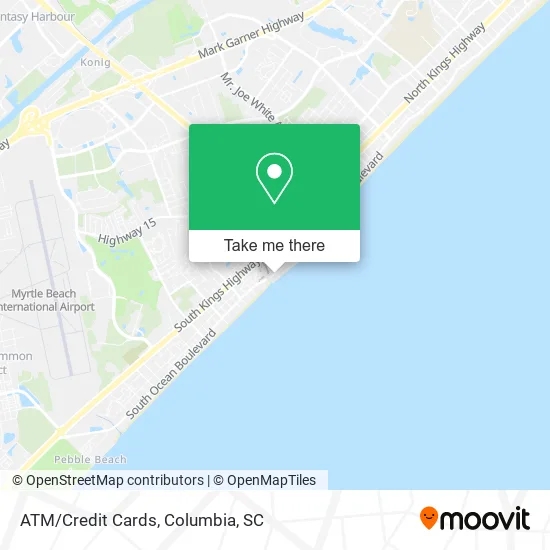 ATM/Credit Cards map