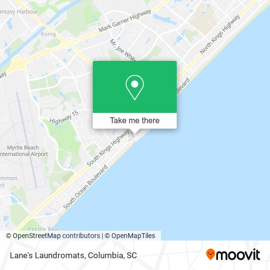 Mapa de Lane's Laundromats