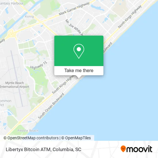 Libertyx Bitcoin ATM map