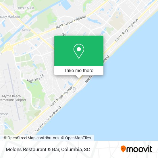 Melons Restaurant & Bar map