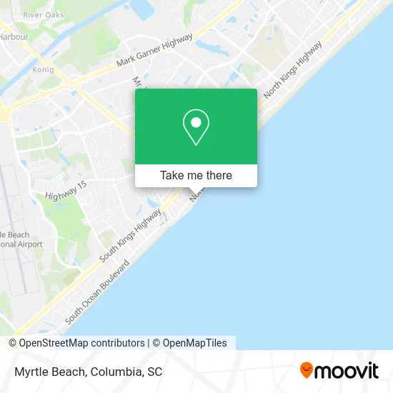 Myrtle Beach map