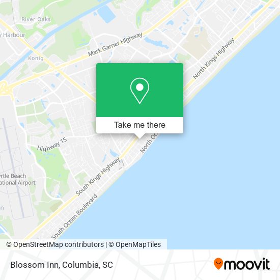 Mapa de Blossom Inn
