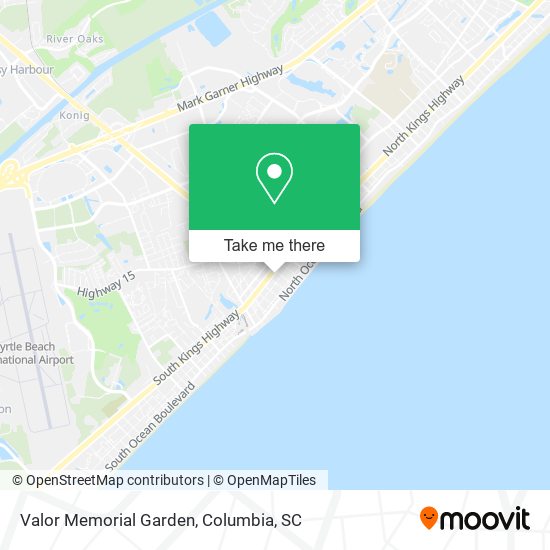 Valor Memorial Garden map