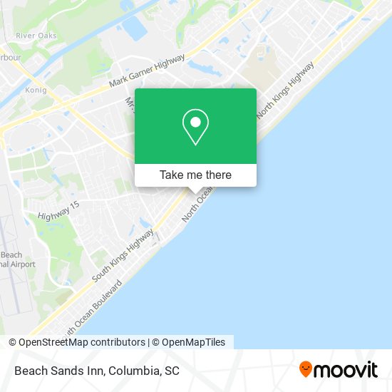 Mapa de Beach Sands Inn