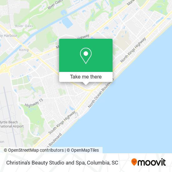 Mapa de Christina's Beauty Studio and Spa