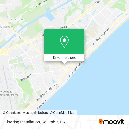 Flooring Installation map