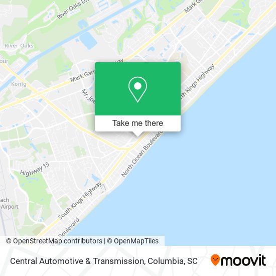 Mapa de Central Automotive & Transmission