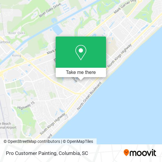 Pro Customer Painting map