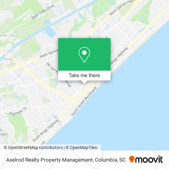 Axelrod Realty Property Management map