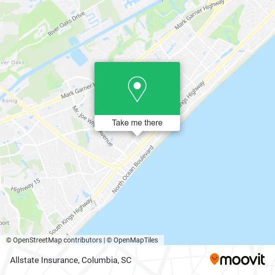 Allstate Insurance map