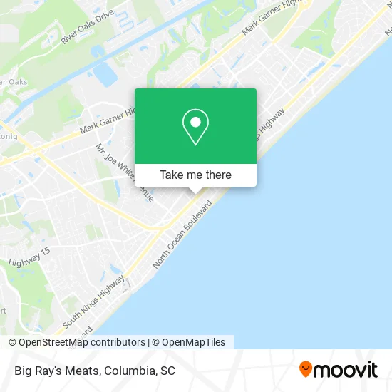 Mapa de Big Ray's Meats