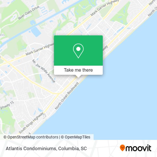 Atlantis Condominiums map