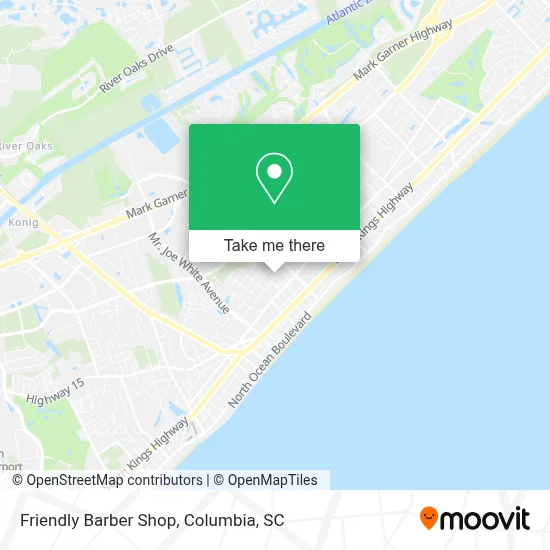 Friendly Barber Shop map